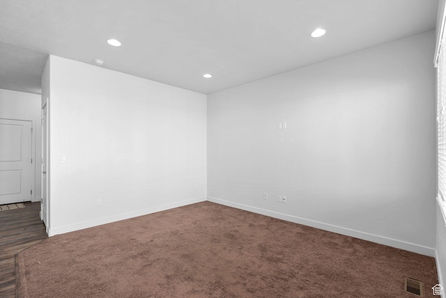 15218 S Tack Way, Bluffdale, UT 84065 - carpeted empty room with recessed lighting and baseboards