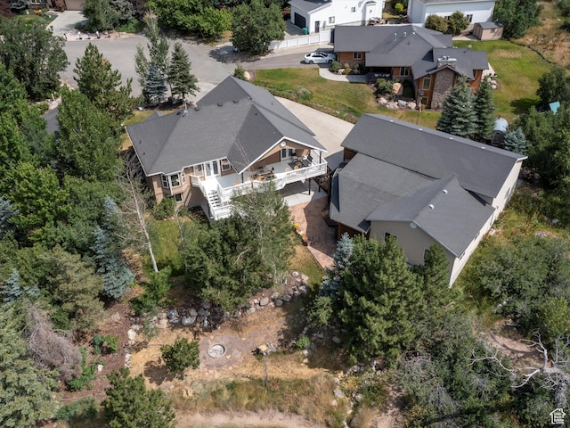 4829 E Patio Springs Cir N, Eden, UT 84310 - aerial view of residential area