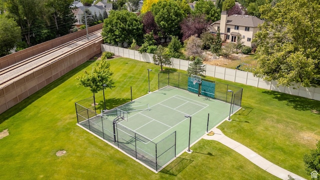 602 E Wyngate Pointe Ln S, Draper, UT 84020 - view of tennis court