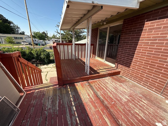 4220 S 2075 W, Roy, UT 84067 - view of wooden deck