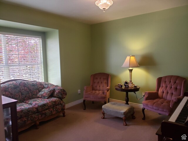 62 S 100 E, Kaysville, UT 84037 - sitting room with baseboards and carpet floors