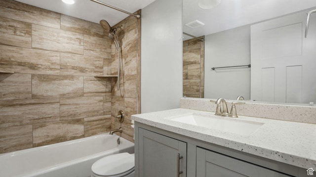 536 E Fiona Cir, Grantsville, UT 84029 - full bath with vanity and washtub / shower combination