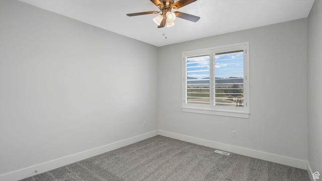 536 E Fiona Cir, Grantsville, UT 84029 - carpeted empty room featuring baseboards and ceiling fan