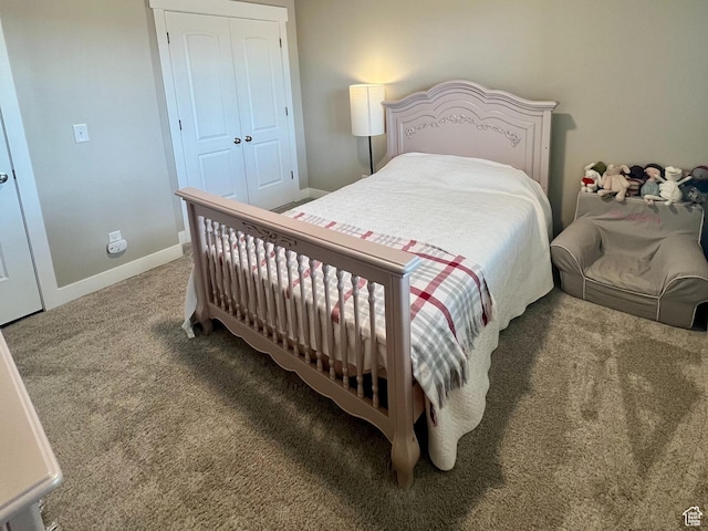 1048 N 200 E, Nephi, UT 84648 - carpeted bedroom with baseboards and a closet