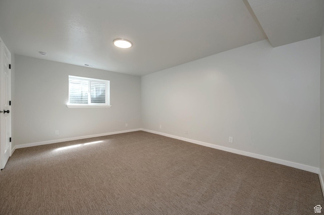 8483 S Terrace Dr, Sandy, UT 84093 - unfurnished room featuring dark carpet and baseboards