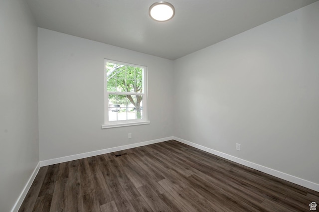8483 S Terrace Dr, Sandy, UT 84093 - unfurnished room with dark wood-style flooring