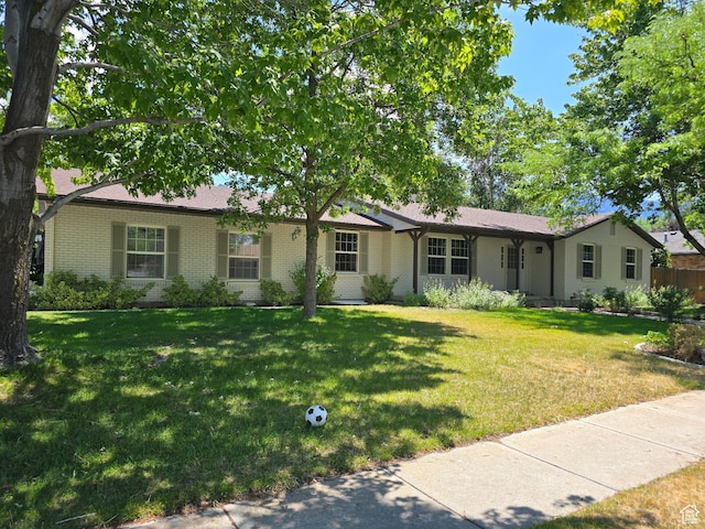 8483 S Terrace Dr, Sandy, UT 84093 - ranch-style house featuring brick siding