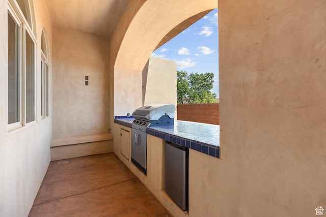 480 W Tonapah Way, Ivins, UT 84738 - view of patio with area for grilling