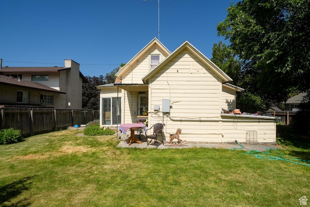 742 N 300 E, Logan, UT 84321 - back of house with a fenced backyard