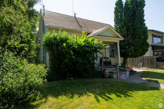 742 N 300 E, Logan, UT 84321 - view of front of home featuring a porch