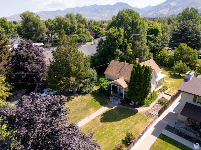 742 N 300 E, Logan, UT 84321 - view from above of property with a mountain backdrop