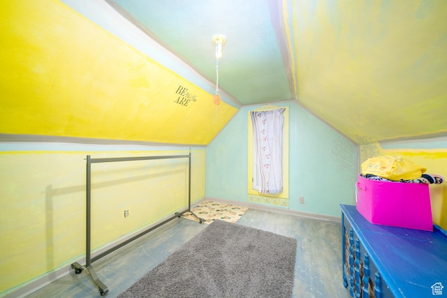 742 N 300 E, Logan, UT 84321 - additional living space featuring lofted ceiling and baseboards