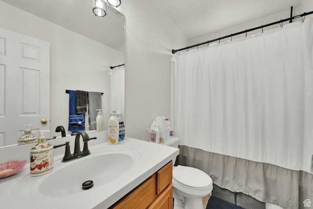 2221 W Davenshire Ln, Taylorsville, UT 84129 - bathroom featuring vanity and curtained shower