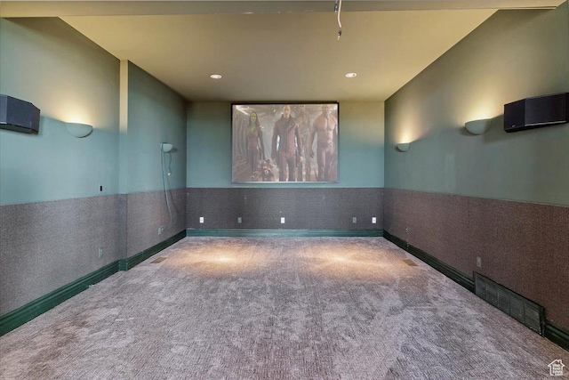 3356 Twin Peaks Cir, Layton, UT 84040 - carpeted spare room featuring wainscoting and recessed lighting