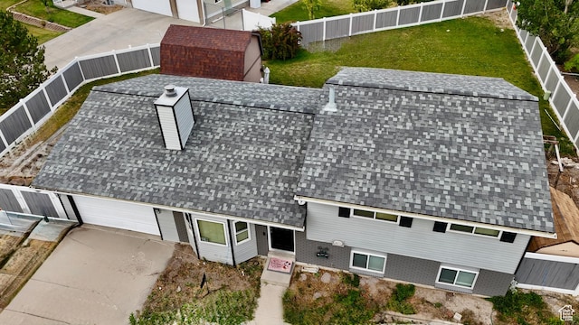 1360 W 7305 S, West Jordan, UT 84084 - view from above of property