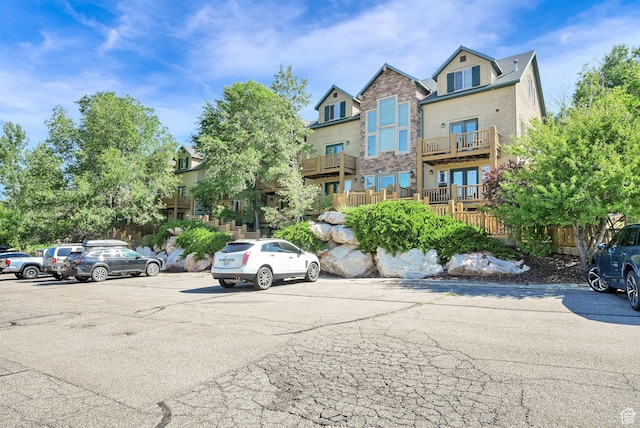 5060 E Lakeview Dr Unit 1109, Eden, UT 84310 - view of car parking featuring french doors