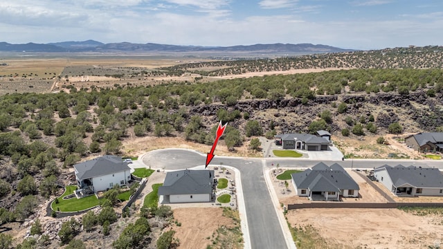 3127 W 2350 S, Cedar City, UT 84720 - aerial view of residential area featuring a mountainous background