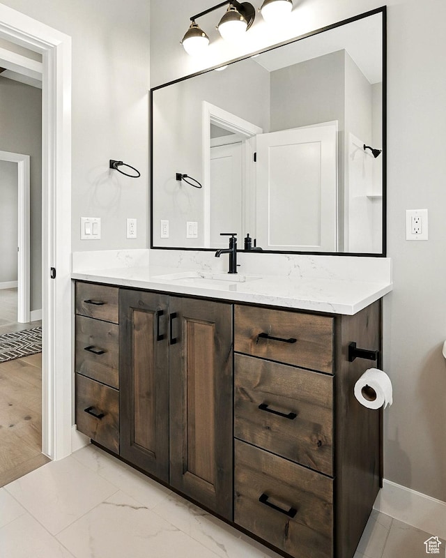 3127 W 2350 S, Cedar City, UT 84720 - bathroom featuring vanity and baseboards