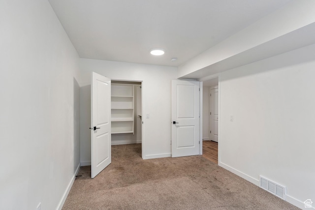 456 W Main N, Santaquin, UT 84655 - unfurnished bedroom featuring light colored carpet, a spacious closet, and a closet