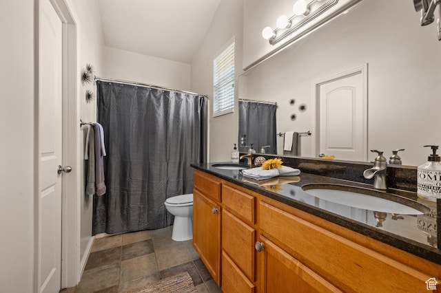 6391 W Passenger Ct S, West Jordan, UT 84081 - full bathroom featuring double vanity and a shower with shower curtain