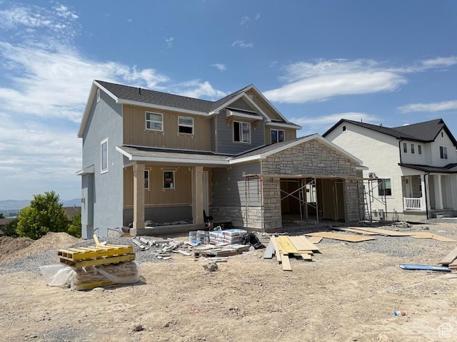 565 S 1140 E Unit 1203, Smithfield, UT 84335 - property under construction with stone siding