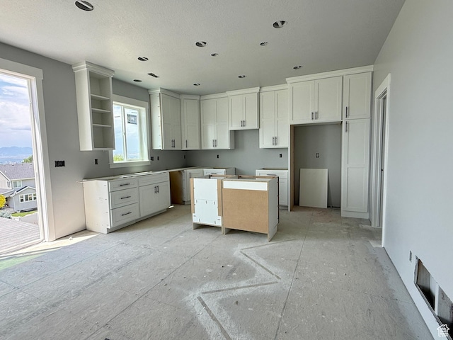 565 S 1140 E Unit 1203, Smithfield, UT 84335 - kitchen featuring a kitchen island, white cabinetry, and open shelves