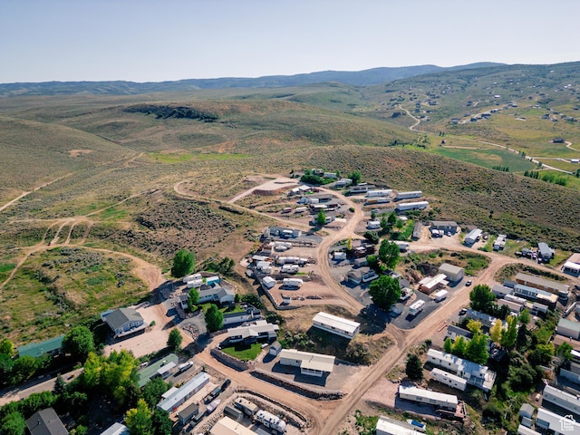 738 E Vanessa Ln Unit 386, Garden City, UT 84028 - aerial view of property's location with mountains