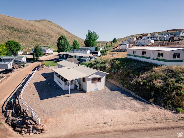 738 E Vanessa Ln Unit 386, Garden City, UT 84028 - aerial view of residential area featuring mountains