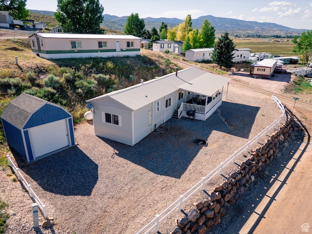 738 E Vanessa Ln Unit 386, Garden City, UT 84028 - view from above of property with a mountainous background