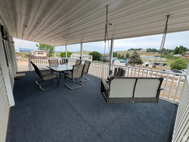 738 E Vanessa Ln Unit 386, Garden City, UT 84028 - view of patio with outdoor dining space