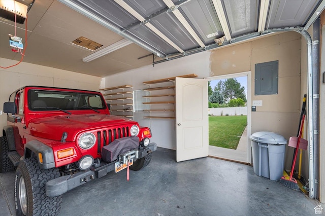 6871 S Alfalfa Cir, West Jordan, UT 84084 - garage featuring electric panel