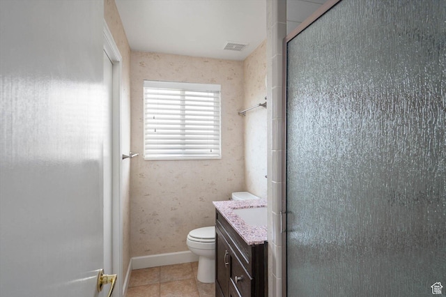 6871 S Alfalfa Cir, West Jordan, UT 84084 - full bath featuring a stall shower, vanity, and tile patterned flooring