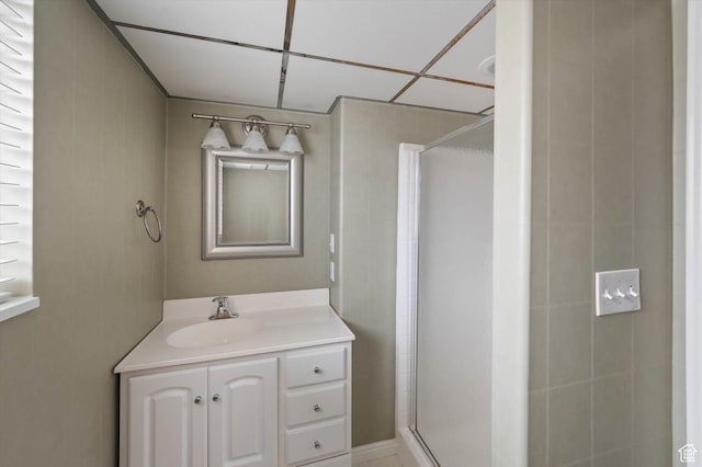 6871 S Alfalfa Cir, West Jordan, UT 84084 - full bathroom with a shower stall and vanity