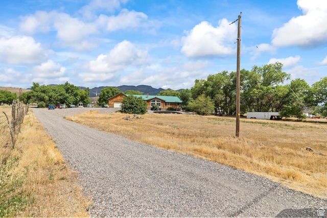 986 E 2290 N, Monroe, UT 84754 - view of dirt / gravel driveway featuring a mountain view