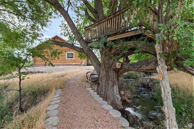 986 E 2290 N, Monroe, UT 84754 - view of yard featuring a wooden deck