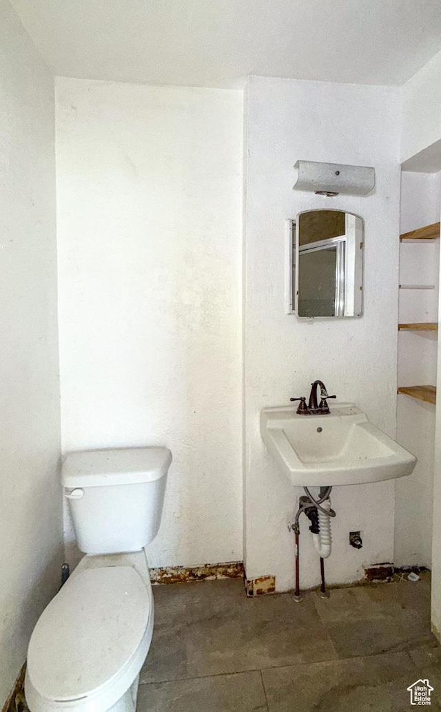 347 Hill St, Helper, UT 84526 - bathroom featuring toilet and a sink