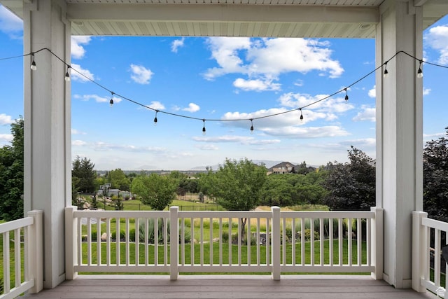 5843 W Wildflower Ln, Highland, UT 84003 - view of wooden deck