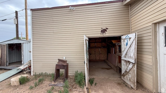 127 Grassy Dr, East Carbon, UT 84520 - view of side of property featuring a storage unit