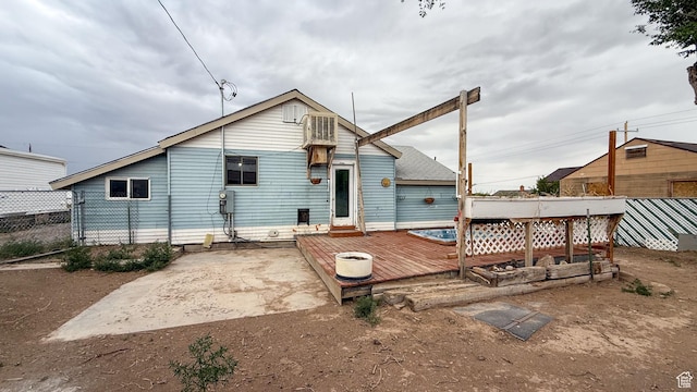 127 Grassy Dr, East Carbon, UT 84520 - back of house with a wooden deck