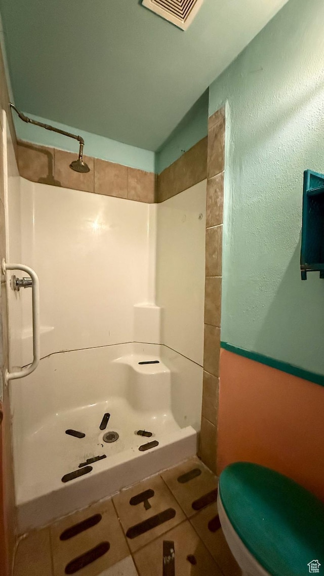 127 Grassy Dr, East Carbon, UT 84520 - full bath with walk in shower and toilet