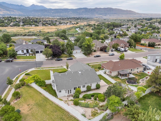 12060 S Lampton Dr W, Riverton, UT 84065 - aerial view of residential area with mountains