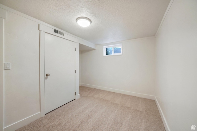 1767 N 1400 W, Provo, UT 84604 - below grade area featuring light colored carpet and a textured ceiling