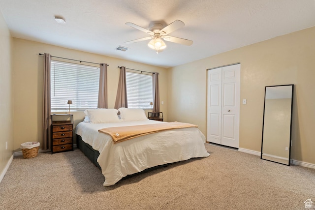 283 S 400 W, Hurricane, UT 84737 - bedroom featuring carpet floors and ceiling fan