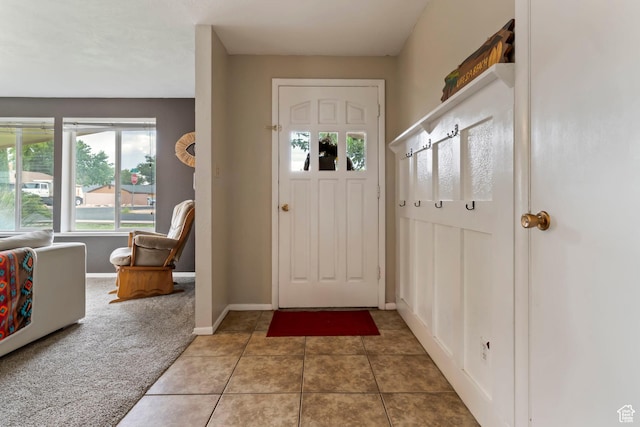283 S 400 W, Hurricane, UT 84737 - foyer entrance with tile patterned flooring and carpet floors