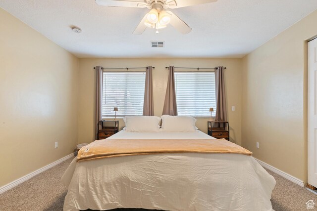 283 S 400 W, Hurricane, UT 84737 - bedroom featuring carpet flooring, multiple windows, and a ceiling fan