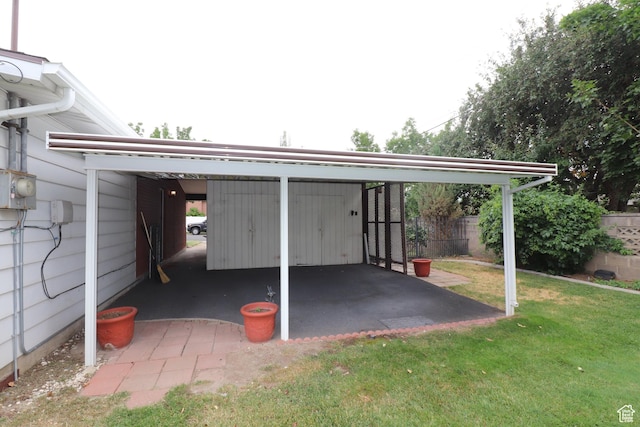 547 E 6295 S, Murray, UT 84107 - view of car parking featuring a carport