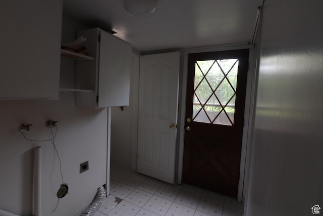 547 E 6295 S, Murray, UT 84107 - washroom featuring hookup for an electric dryer and light flooring