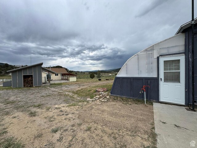 34840 N 10265 E, Fairview, UT 84629 - view of yard with an outdoor structure