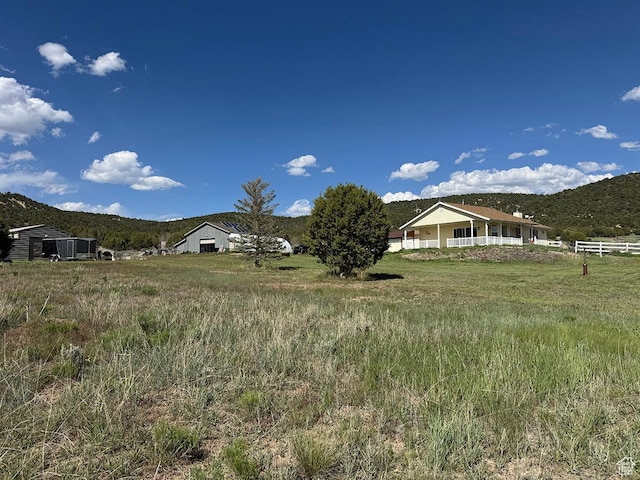 34840 N 10265 E, Fairview, UT 84629 - view of yard with a mountain view and a view of countryside