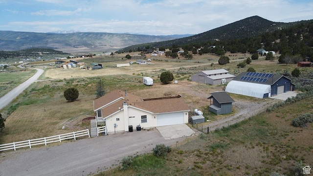 34840 N 10265 E, Fairview, UT 84629 - aerial view of sparsely populated area featuring a mountain backdrop